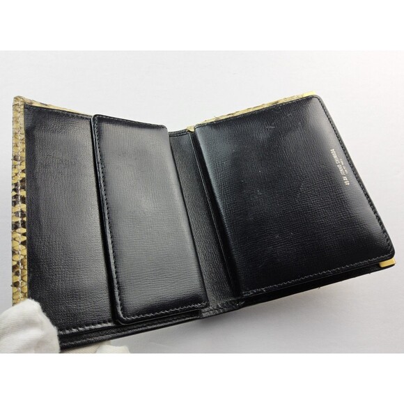 49AV Junko Shimada Snake Skin Bifold Wallet - Picture 8 of 12